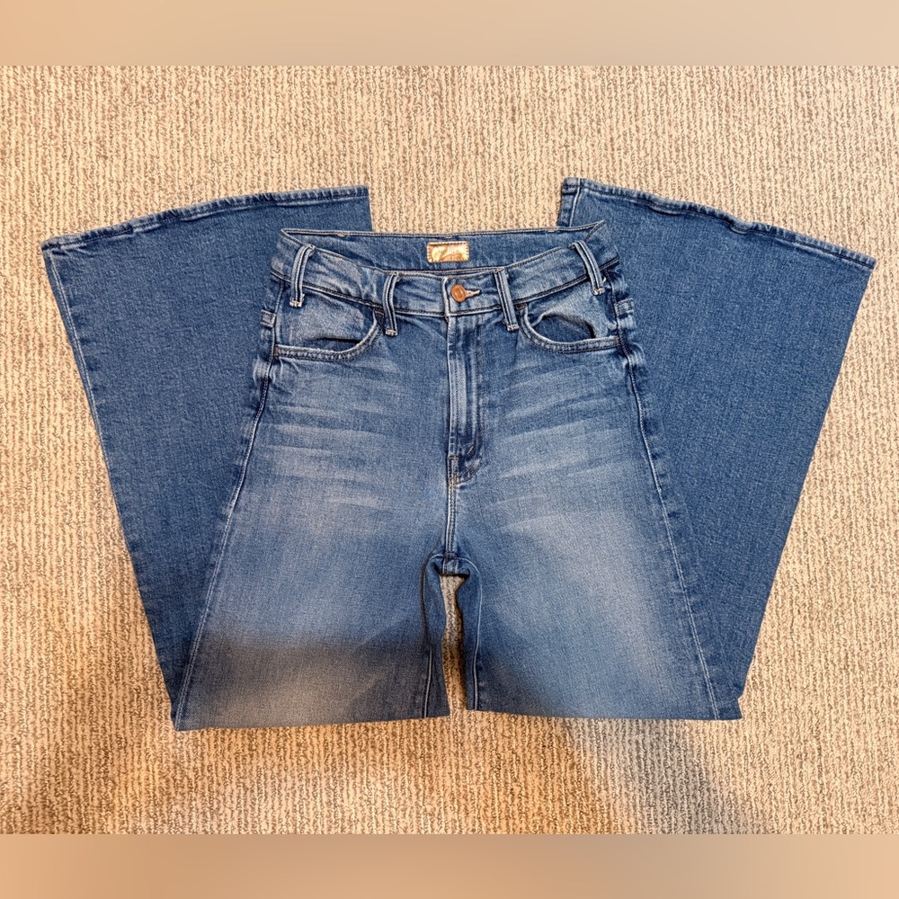 Mother Hustler Roller Ankle High on the Hog Jeans size 25 - Picture 3 of 13